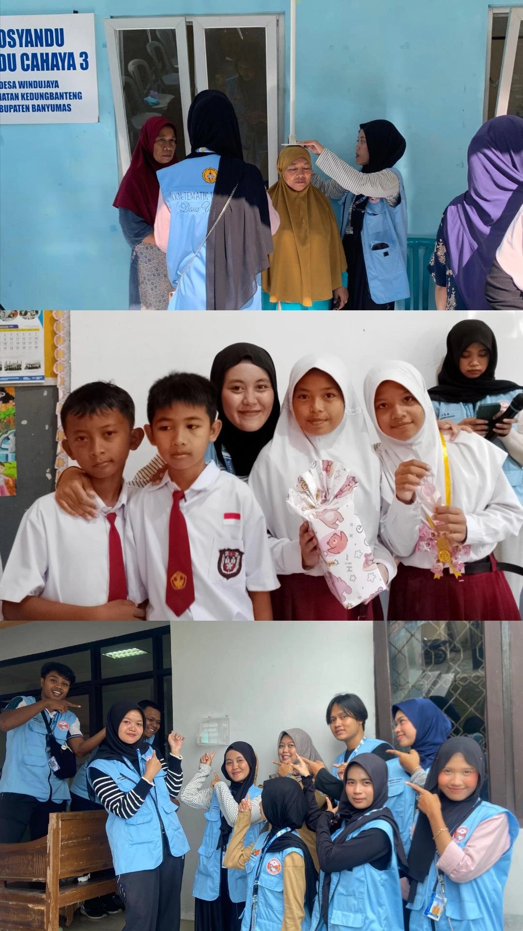 poswindu, edukasi sabun dan praktek pembuatan sabun dan pemasangan kotak saran