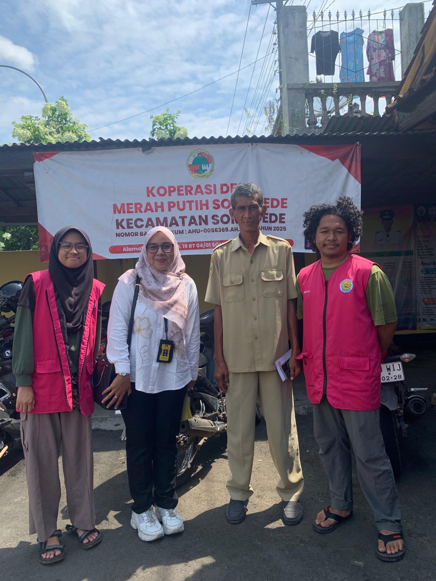 Kunjungan dosen Lapangan