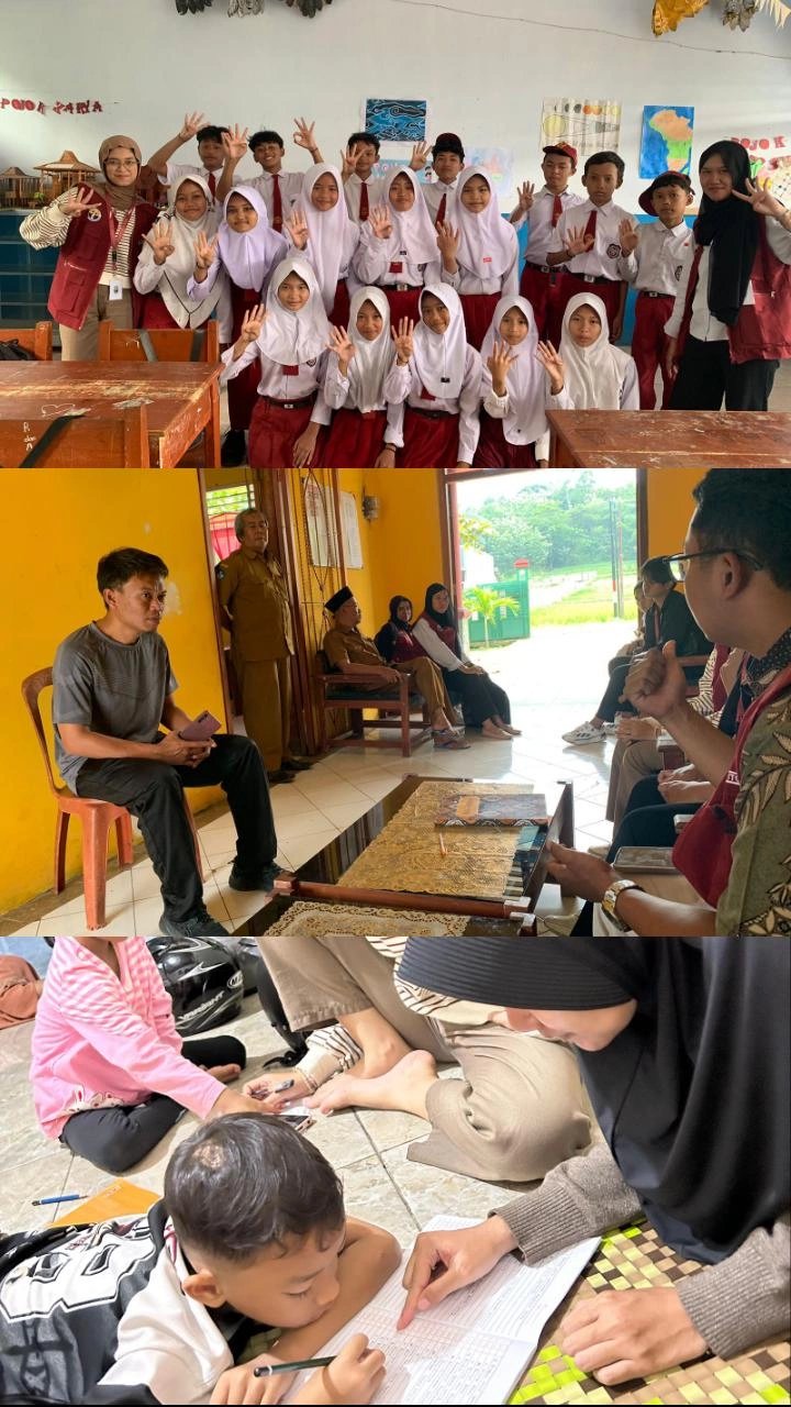 kegiatan kkn: sosialisasi sekolah dan pendampingan belajar