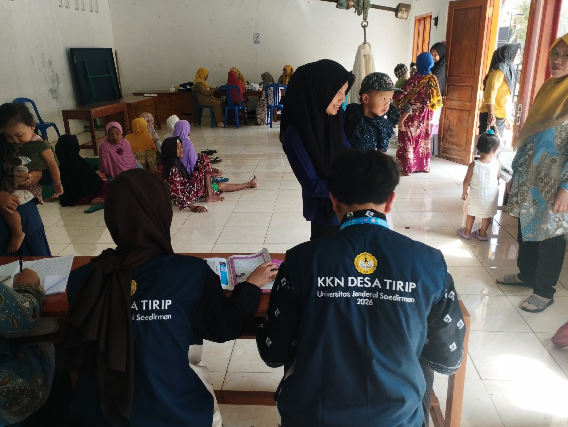 Kegiatan posyandu dusun kemutug dan peringatan isra mi'raj dusun Kedawung