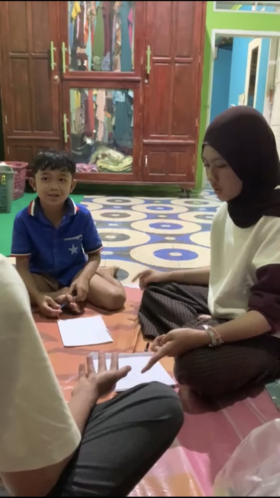 Kegiatan Belajar di Posko KKN