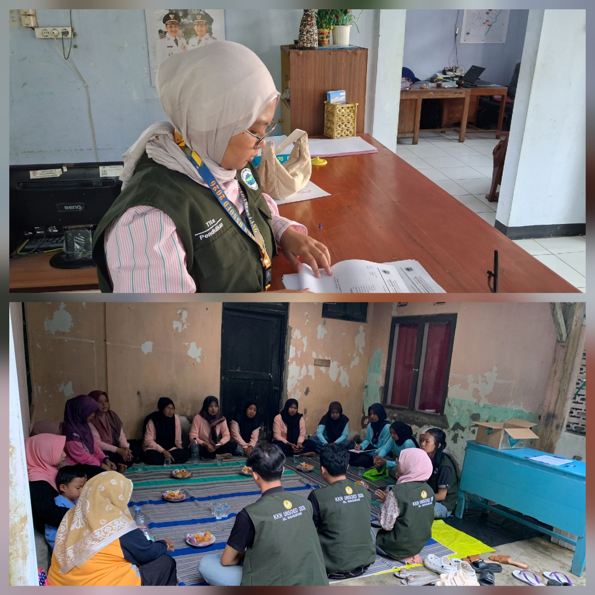 Piket kelurahan dan pengolahan limbah menjadi pestisida nabati