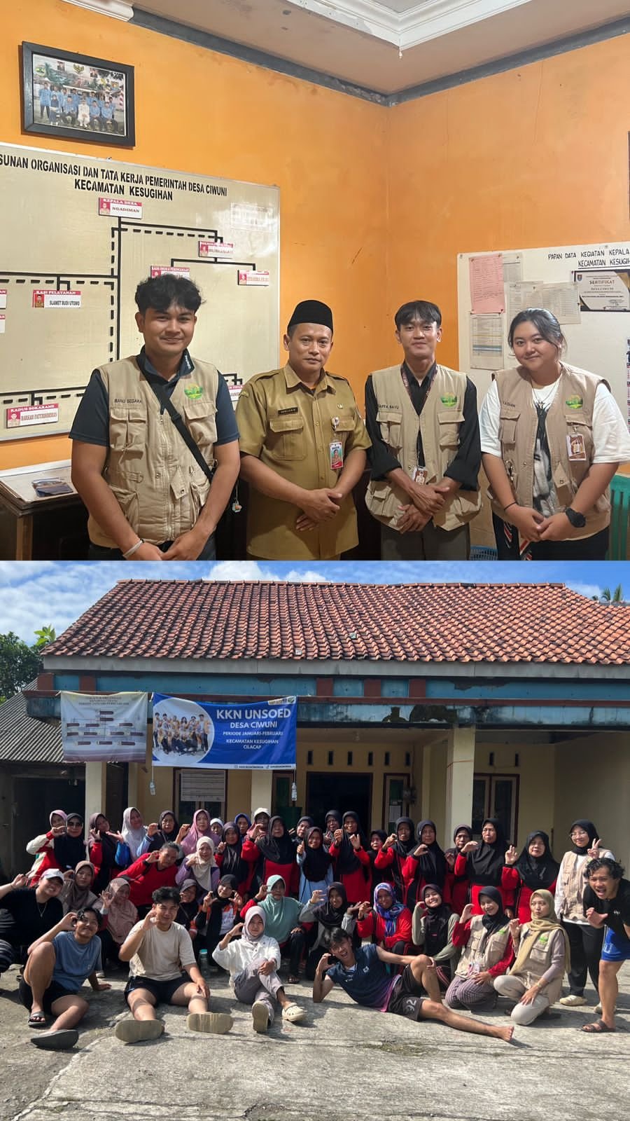 Day 13- senam lansia di dusun Kubangsari Desa Ciwuni dan Piket dibalaidesa