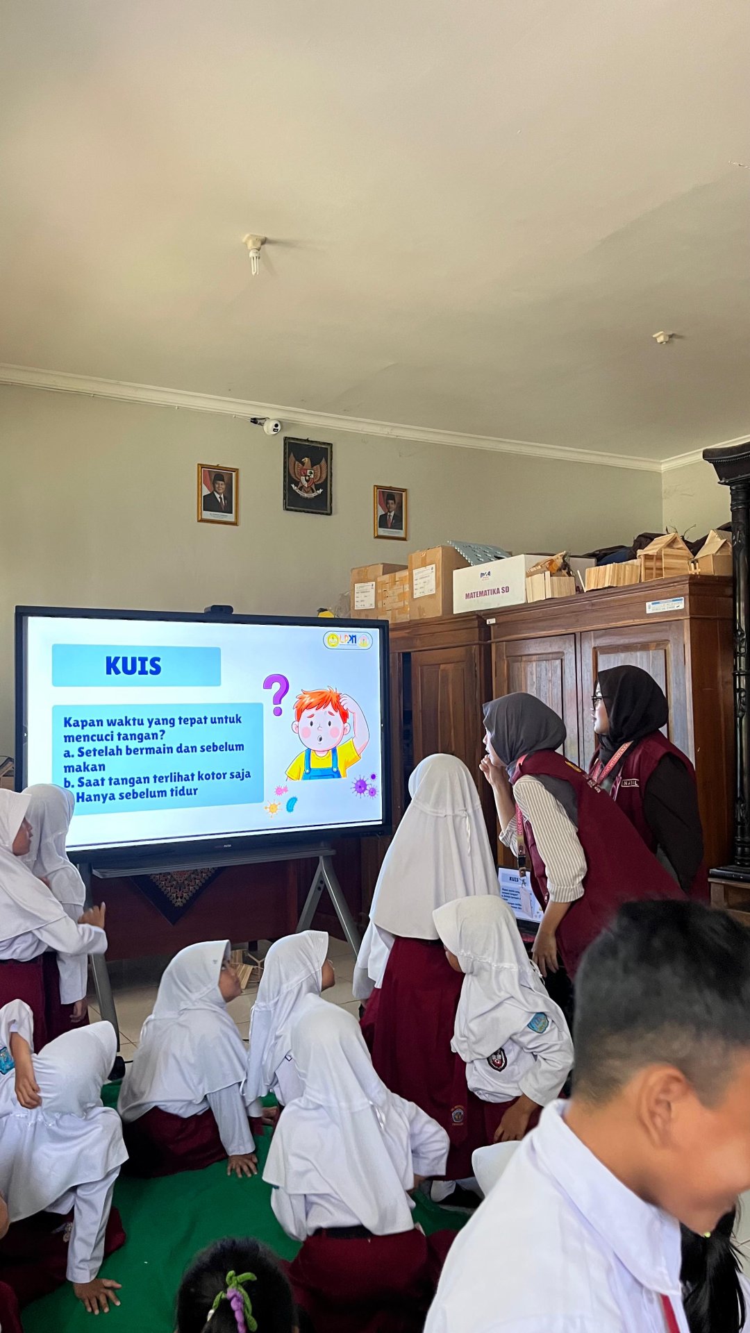 Sosialisasi Kebersihan (Cuci Tangan)