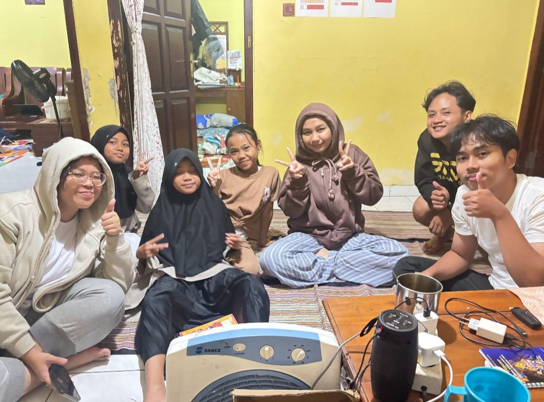 Persiapan Pemaparan Materi dan Kegiatan Bimbingan Belajar