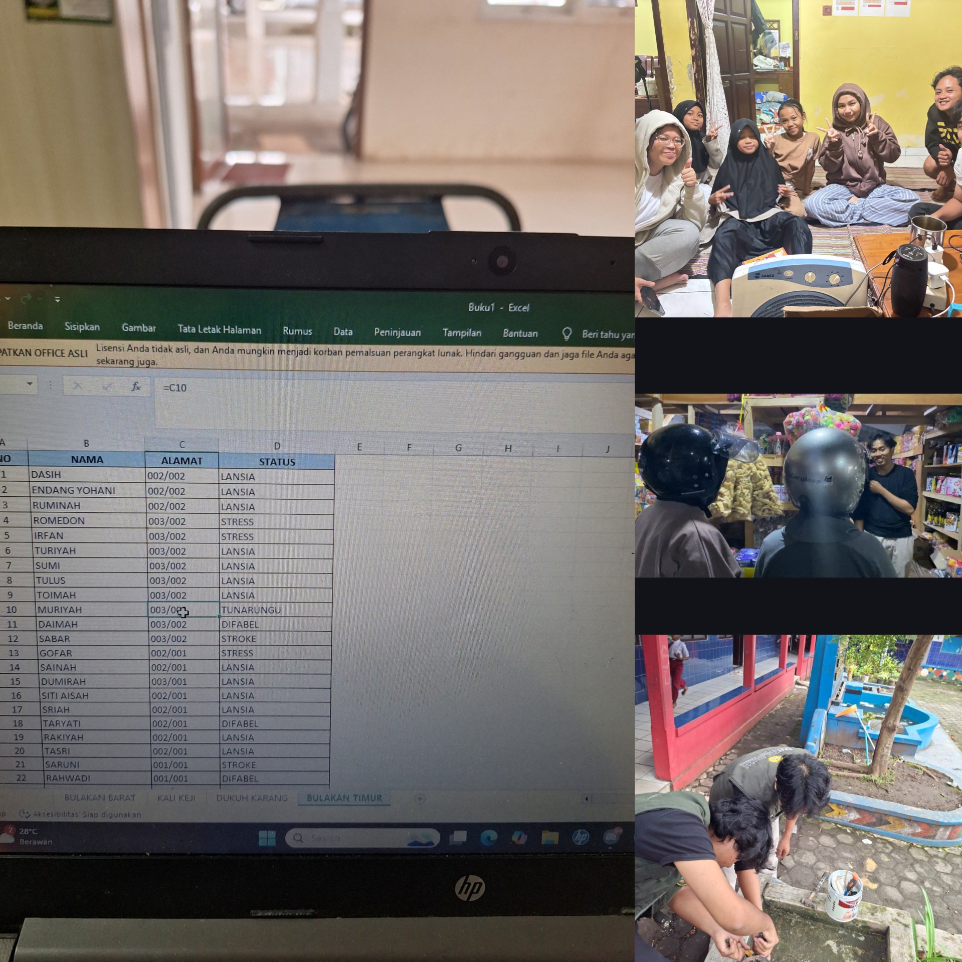 KKN Day 13: Piket Balai Desa dan Persiapan Kegiatan Sosialisasi