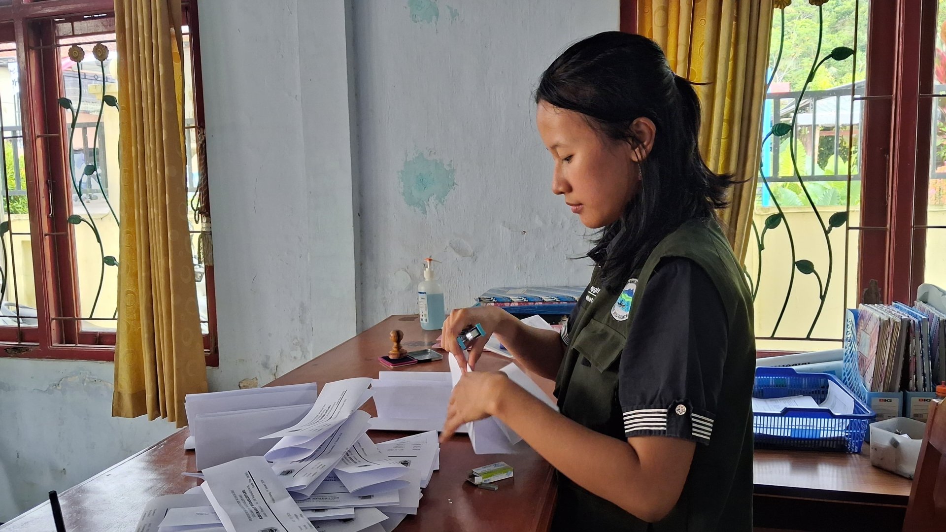 Piket Kelurahan Wadaslintang