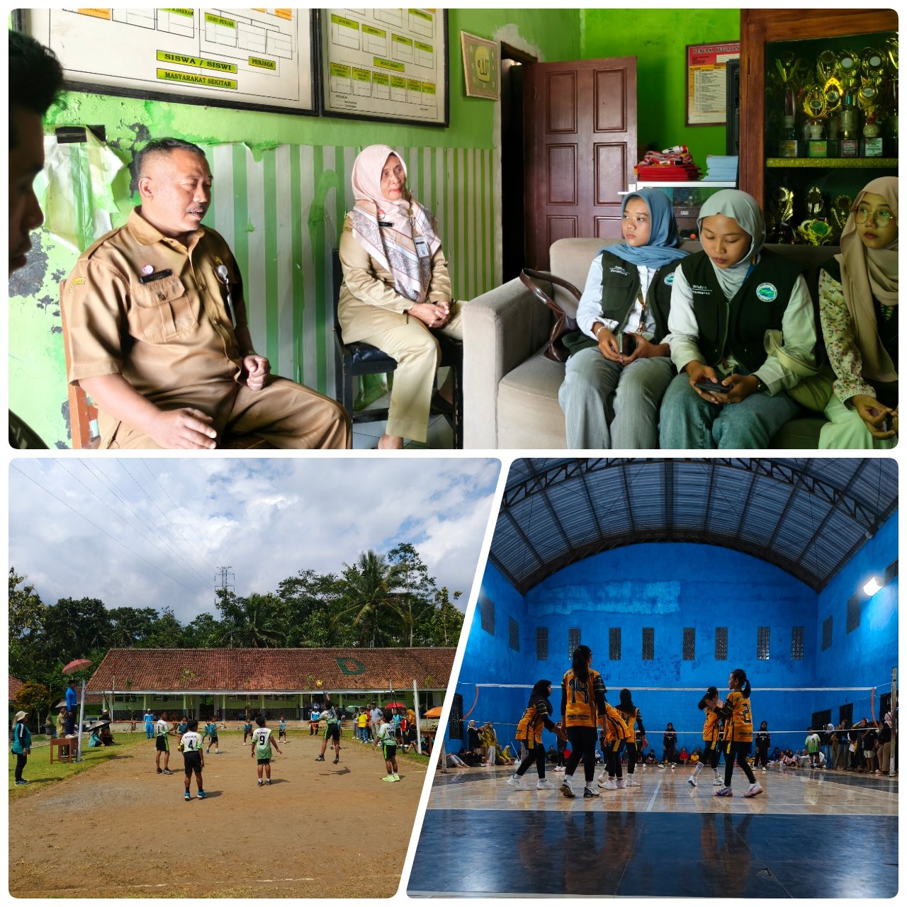 Koordinasi Program Pendidikan SDN 3 dan Pendampingan Popda SDN 1 Wadaslintang