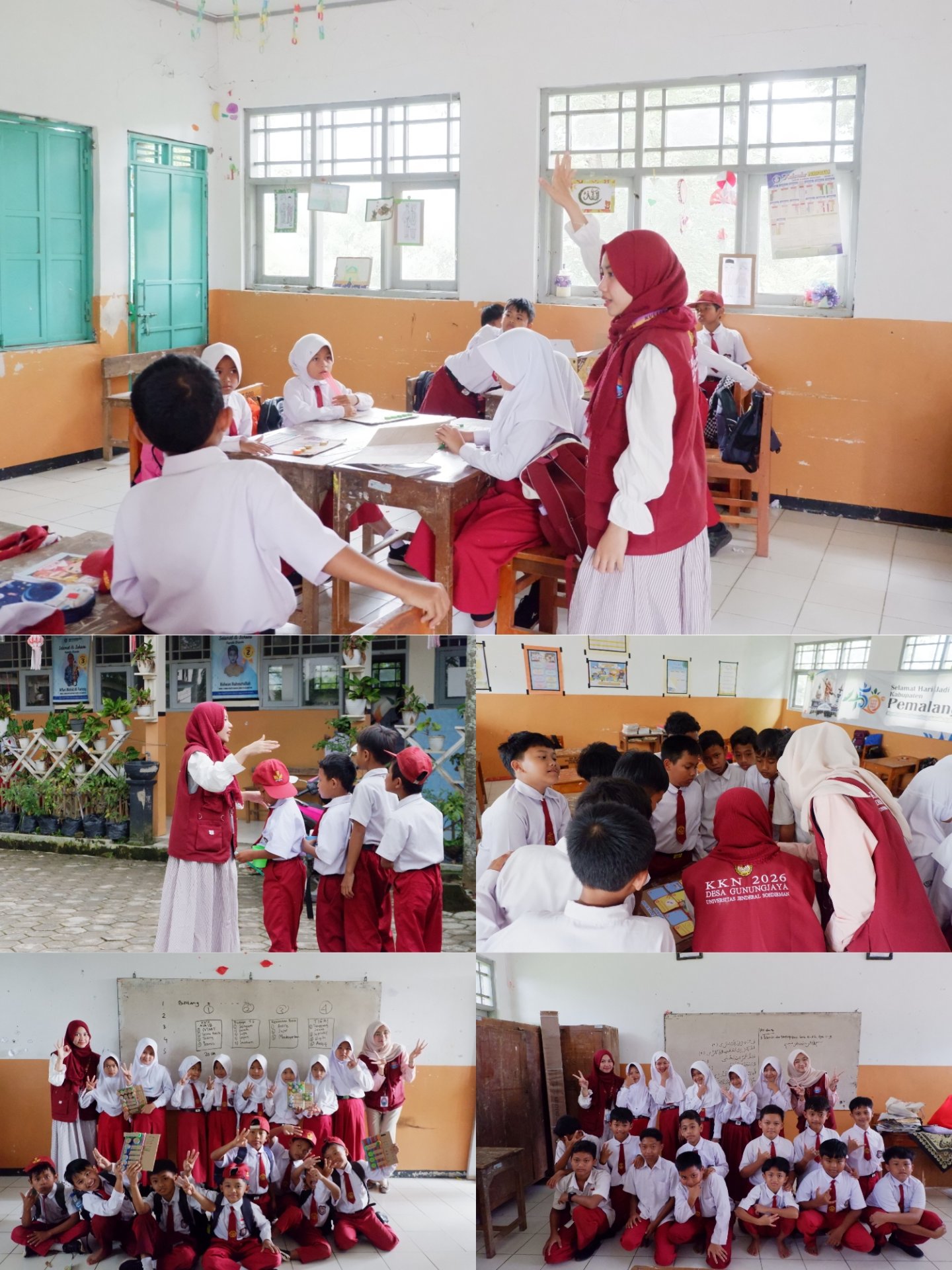Sosialisasi 3 Dosa Besar Pendidikan, Kreasi Daur Ulang, Sosialisasi PHBS dan Sikat Gigi, serta Monitoring Demplot Planter Bag
