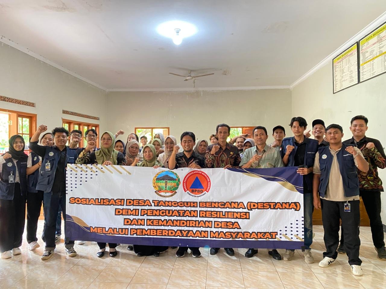 Hari Keempatbelas: Sosialisasi Desa Tangguh Bencana dan Pemasangan Irigasi Tetes