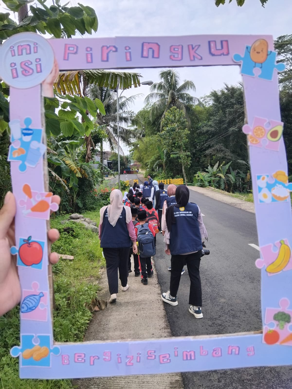 Program kerja pendidikan, sosialisasi isi piringku