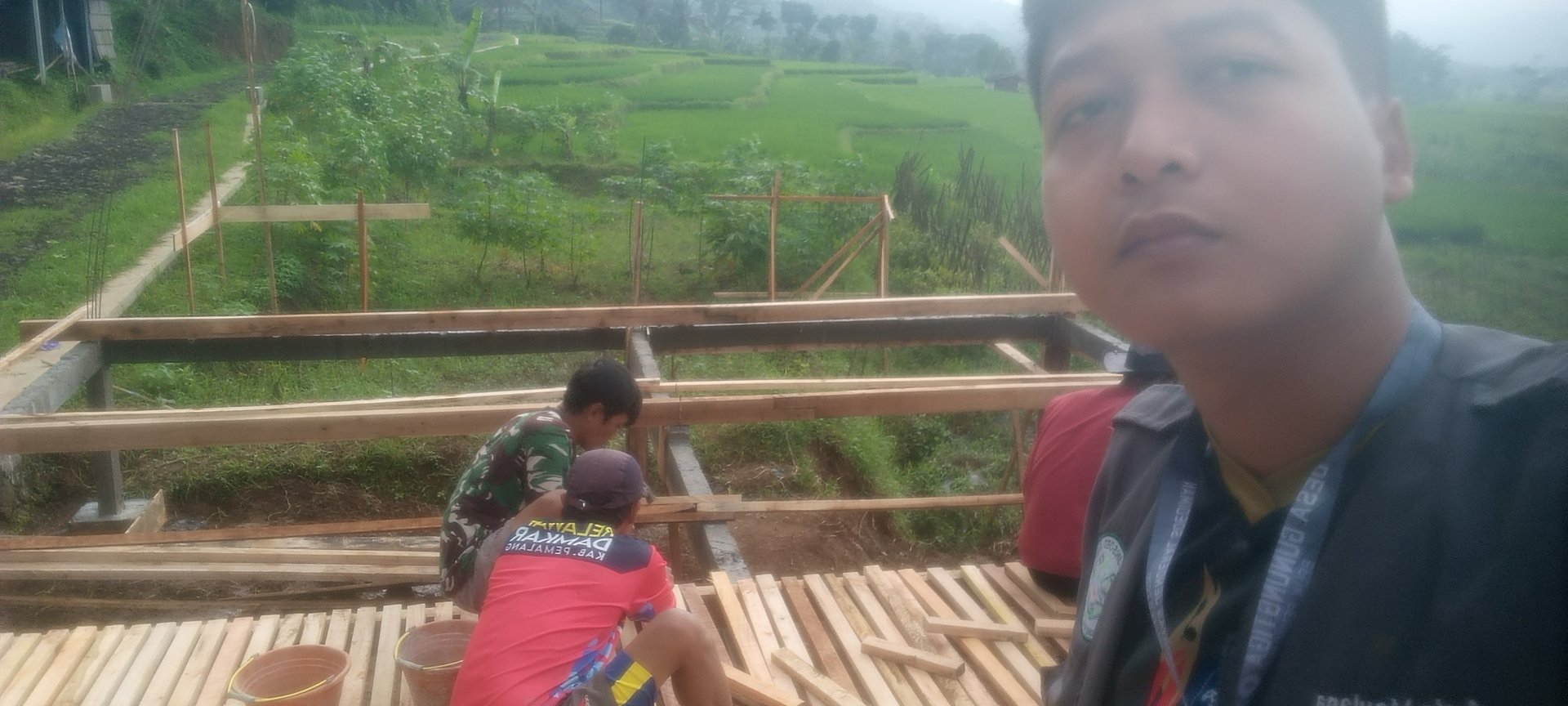 pembangunan kandang kambing bumdes