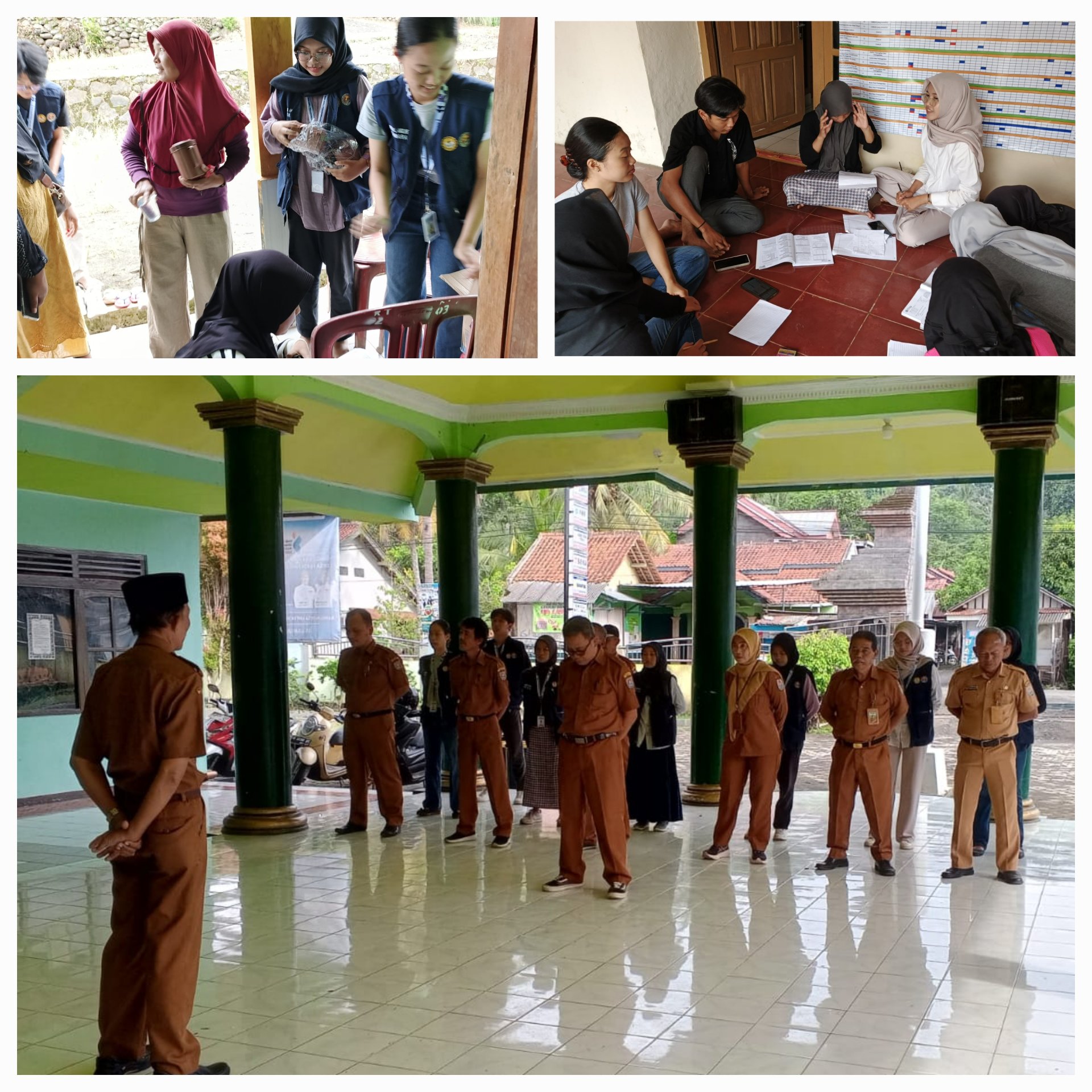 Kegiatan hari keempat belas : Mengikuti program kerja ekonomi dan pendidikan