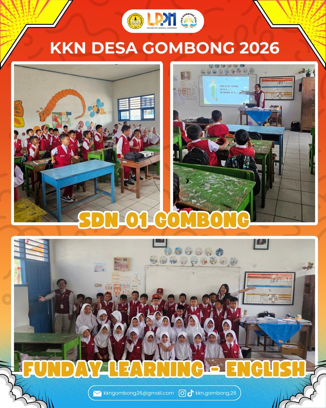 Fun day learning English SD 01 Gombong