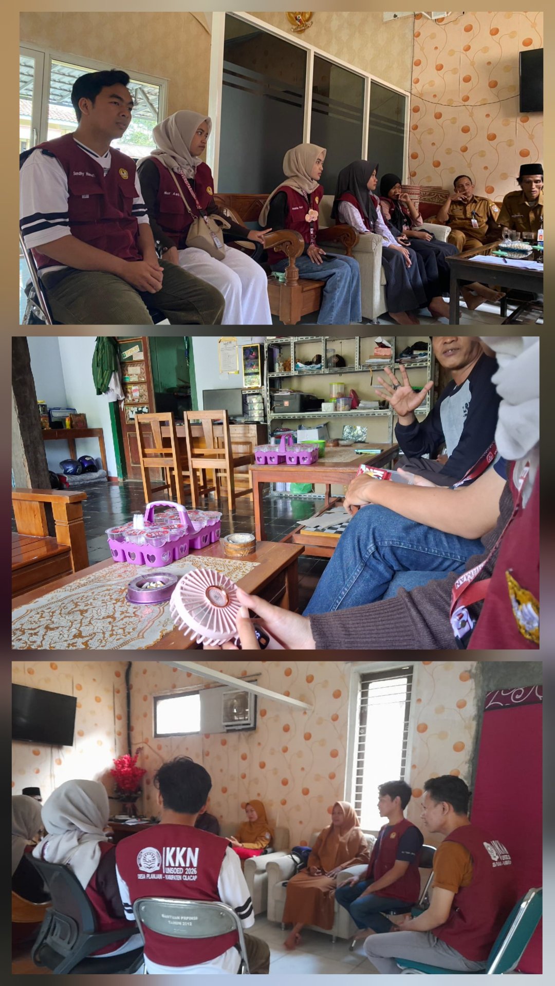 Kunjungan Kepala Dusun Planjan