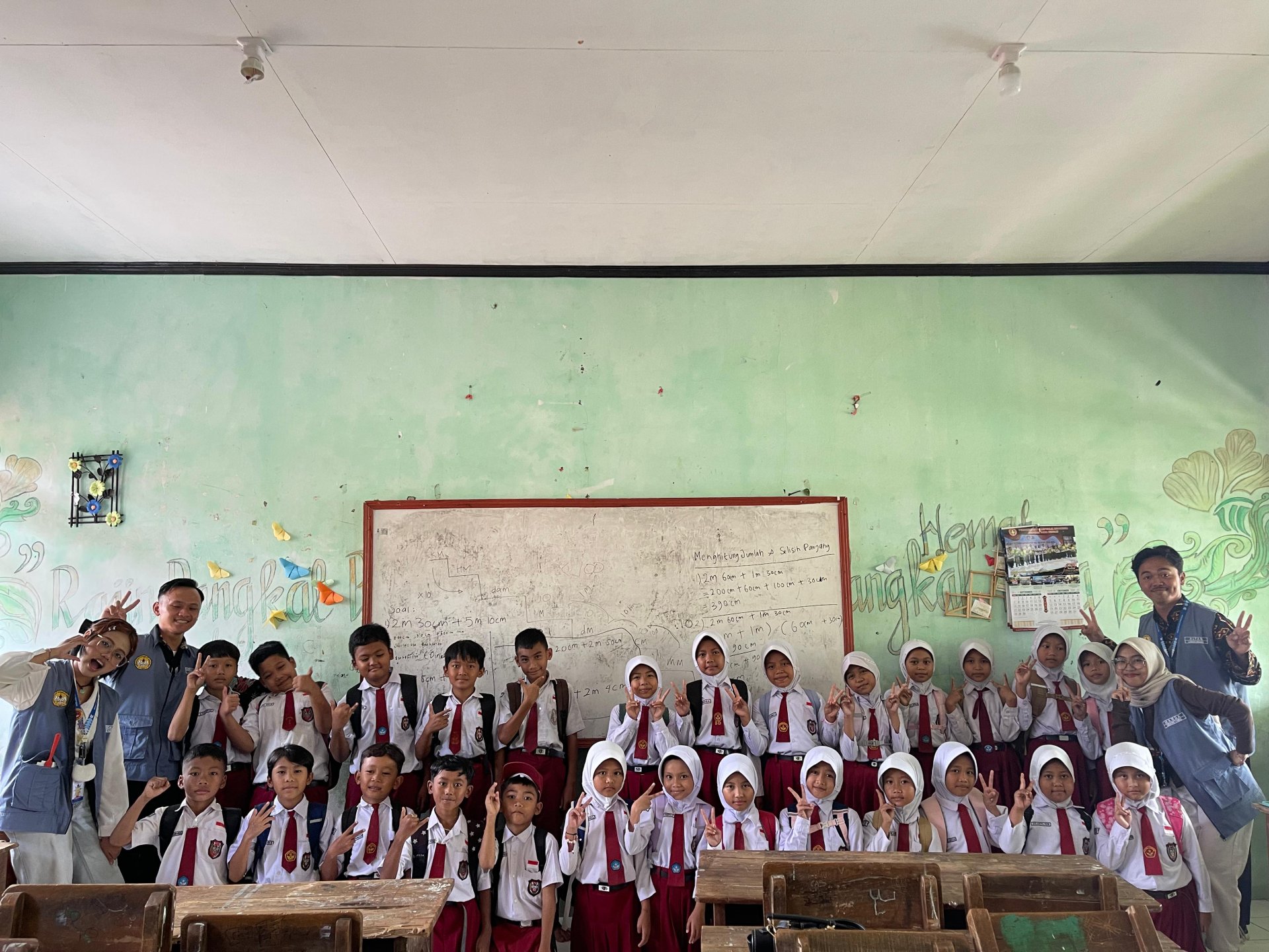 Lancar Mengajar Terealisasi di SDN 1 Lancar