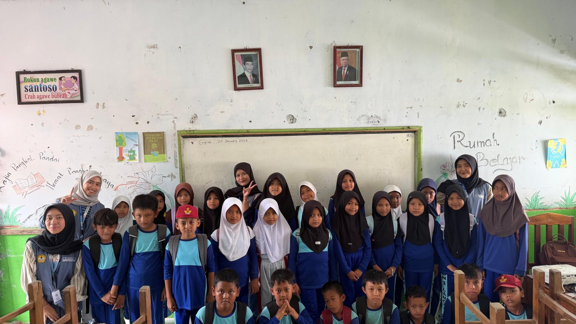 Lancar Mengajar di SDN 1 Lancar