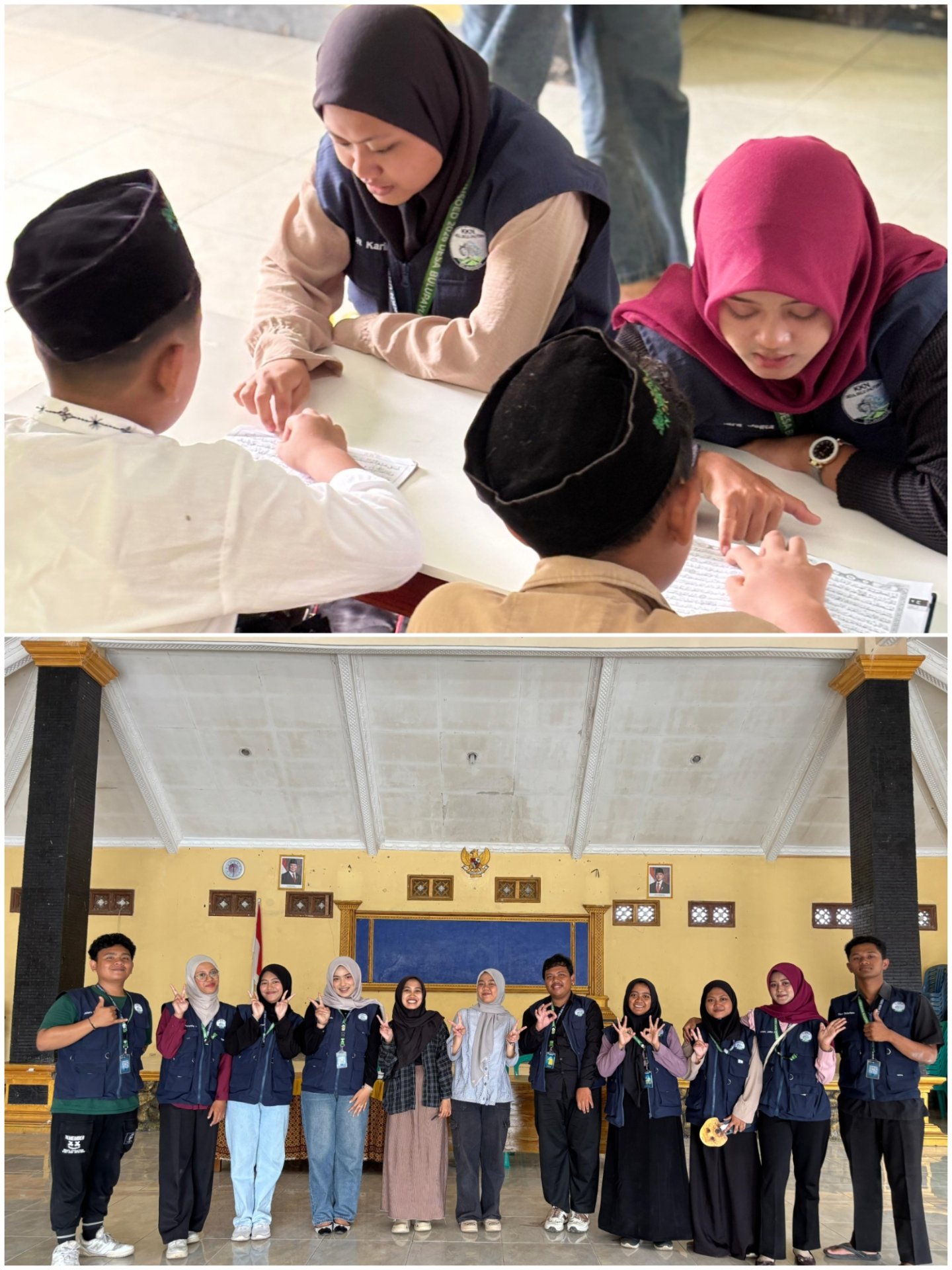 Kkn hari ke-14_apel agi, pendampingan sertifikat halal, tpq