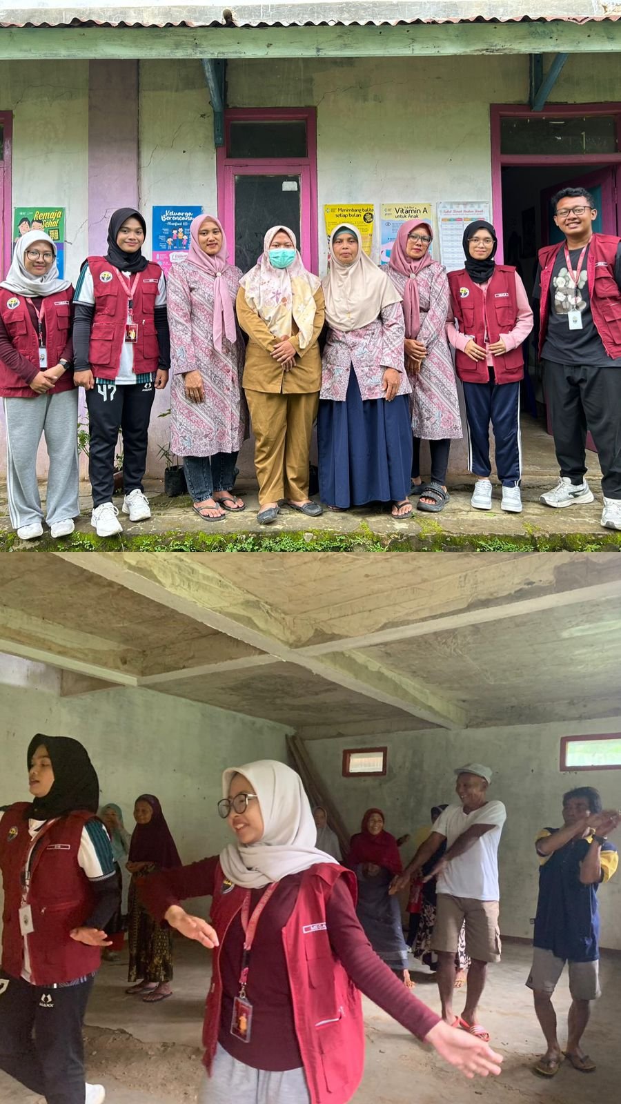 Pendampingan Posyandu di Dusun Barong