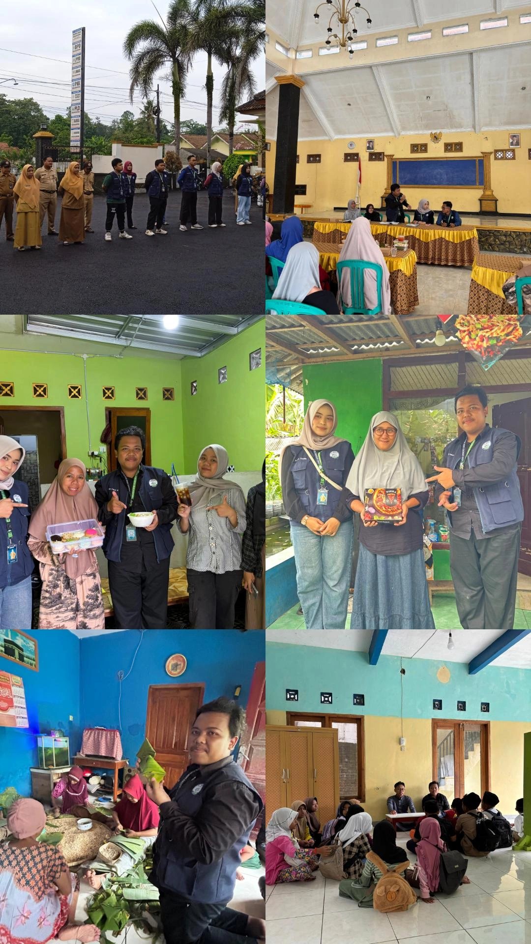 Hari 14_Apel pagi di Balai Desa, Pendampingan dan Pembuatan Sertifikat Halal, Mengajar mengaji di TPQ