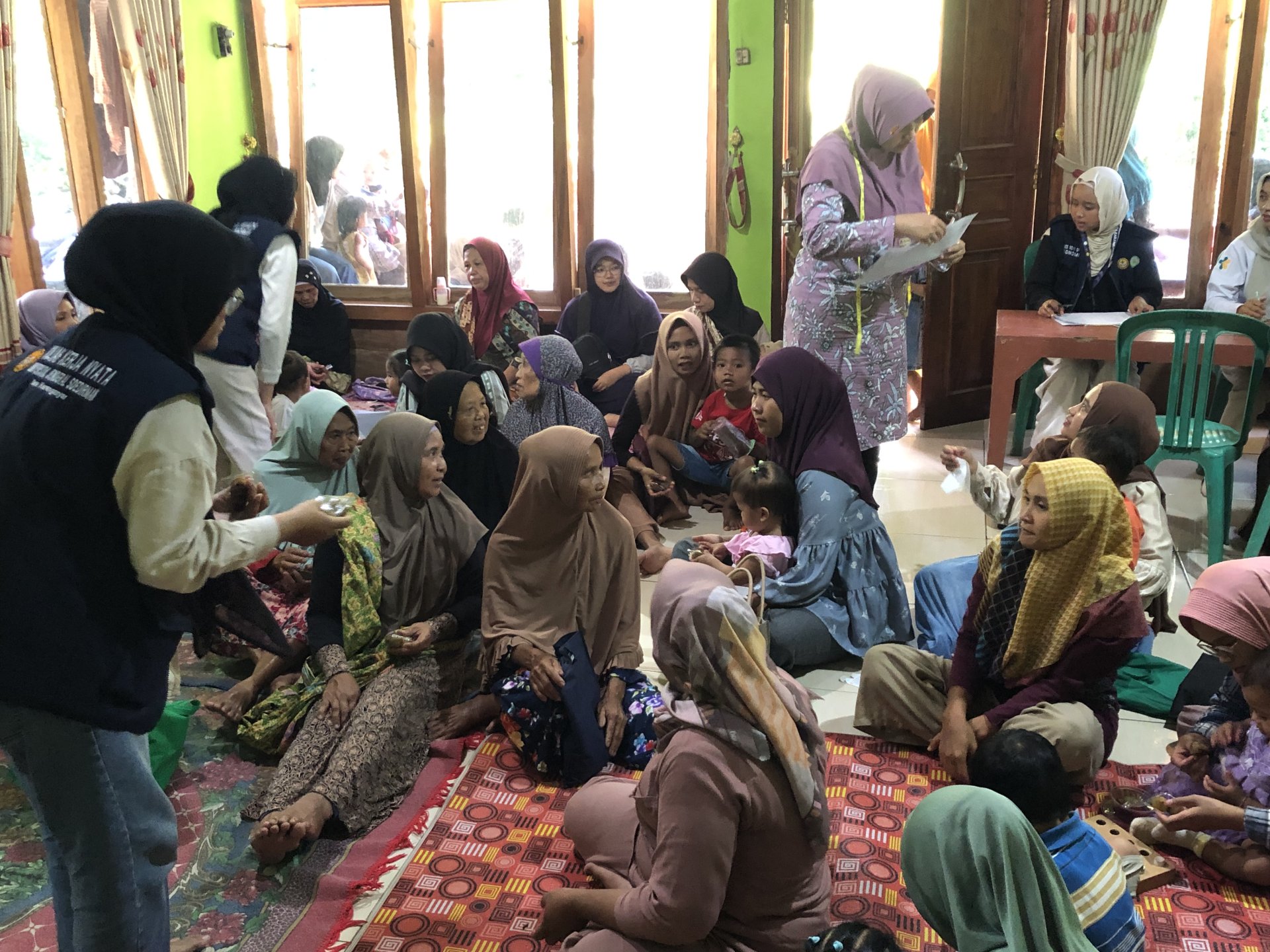 Bidang Kesehatan : Pendampingan Posyandu