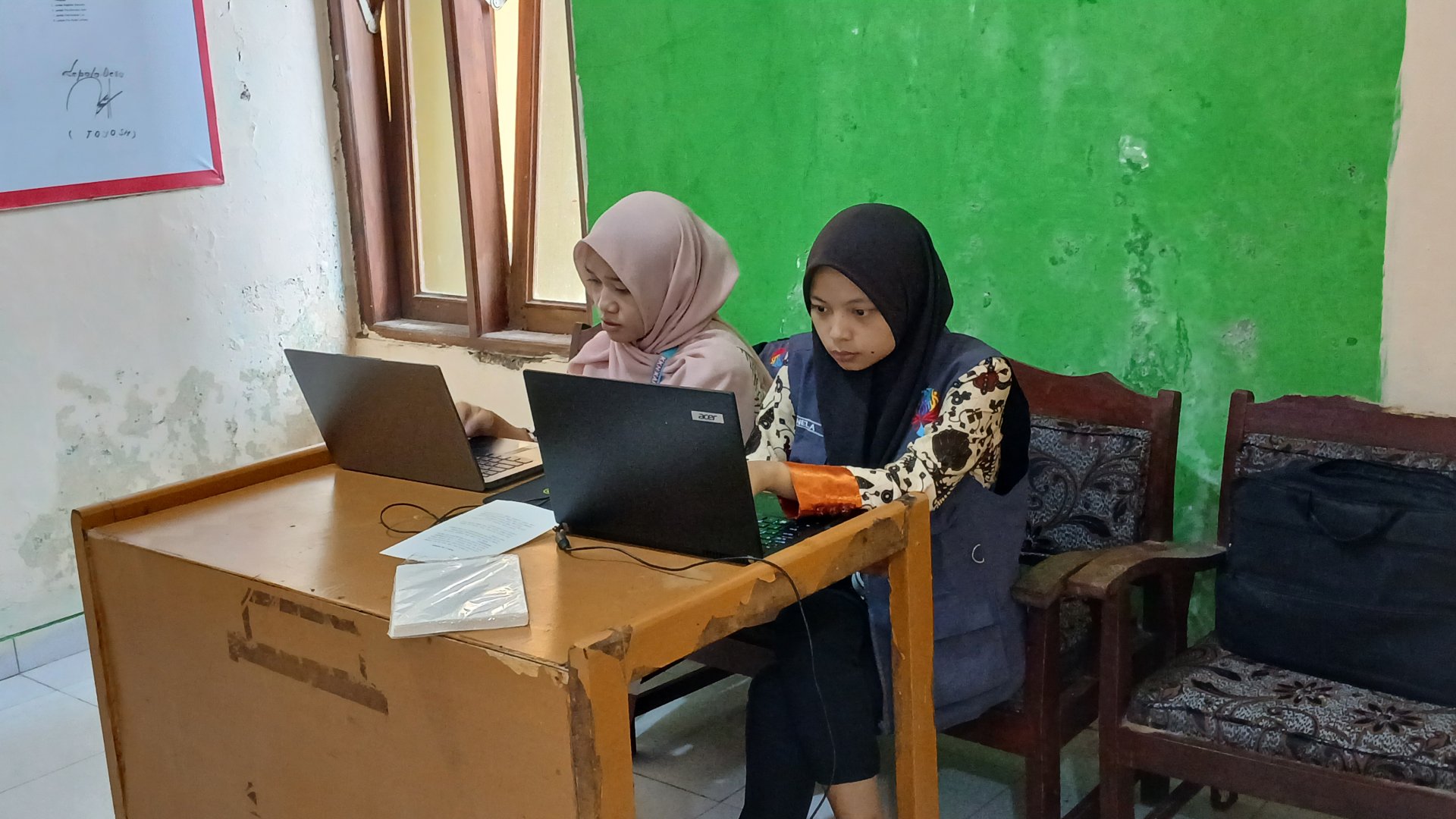 Piket Pelayanan Kantor desa