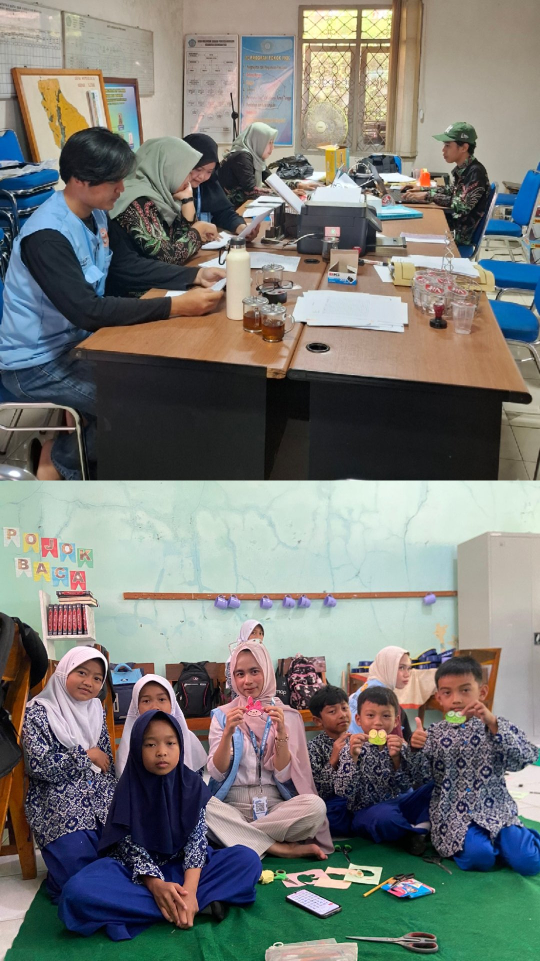 Sabunku untuk tangaku 2, piket desa, dan distribusi undangan FGD 2