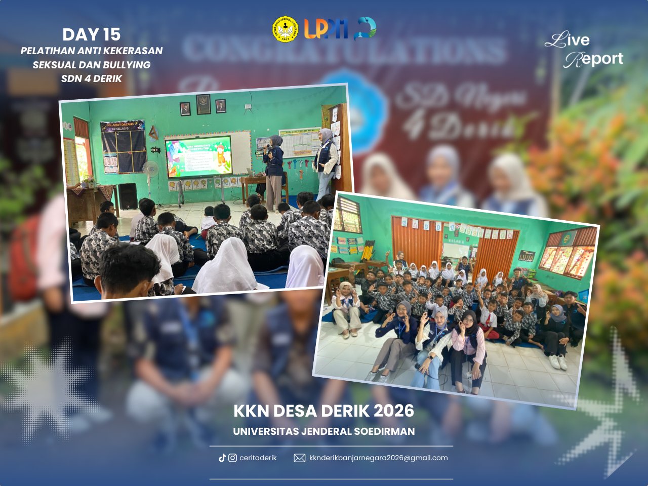 Day 15 – Pelatihan Anti Kekerasan Seksual dan Bullying SDN 4 Derik