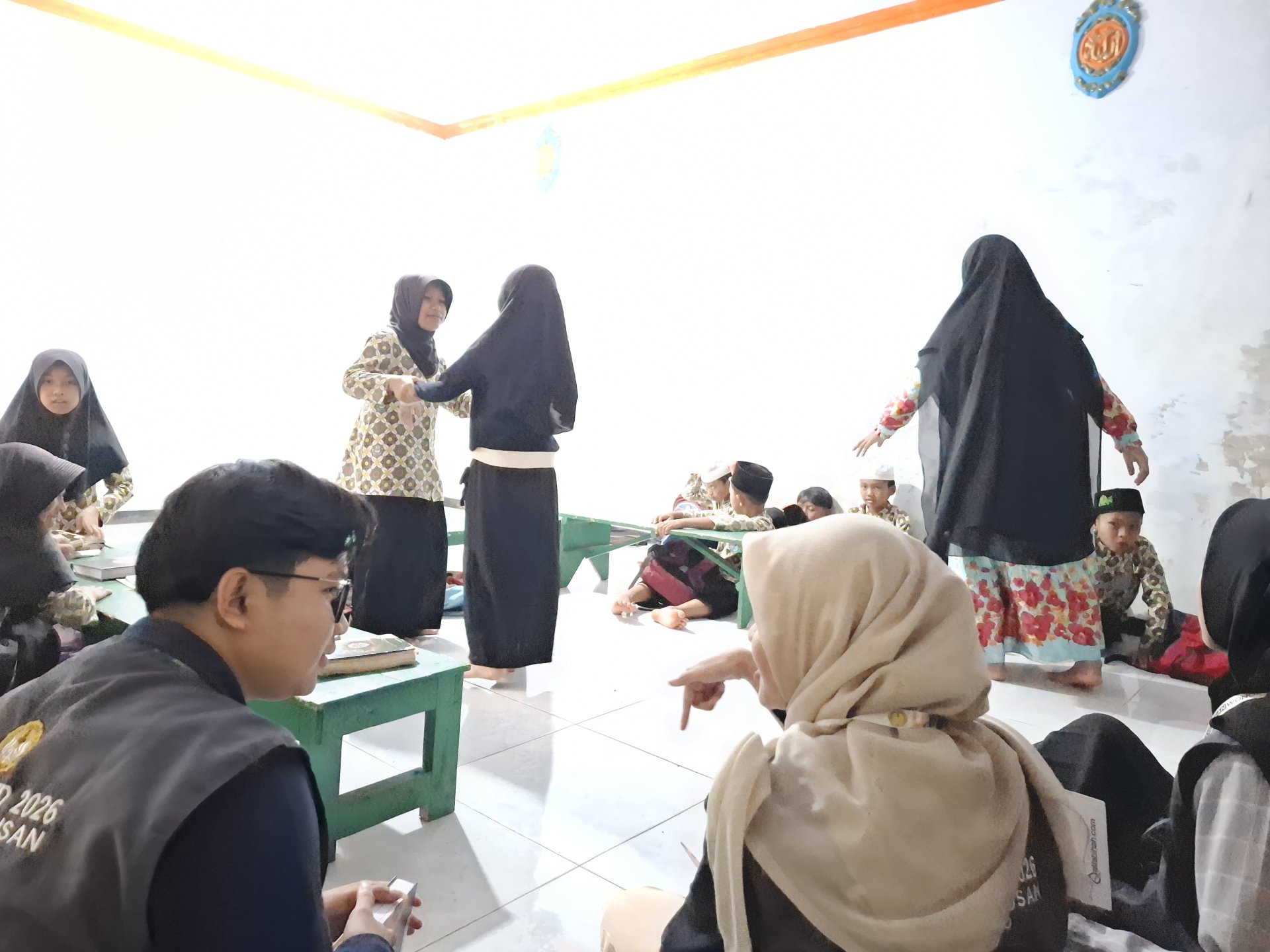 Ngaji bersama anak anak juritan