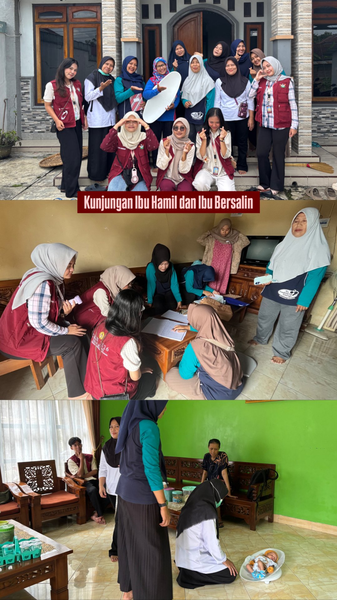 KUNJUNGAN IBU HAMIL DAN IBU BERSALIN
