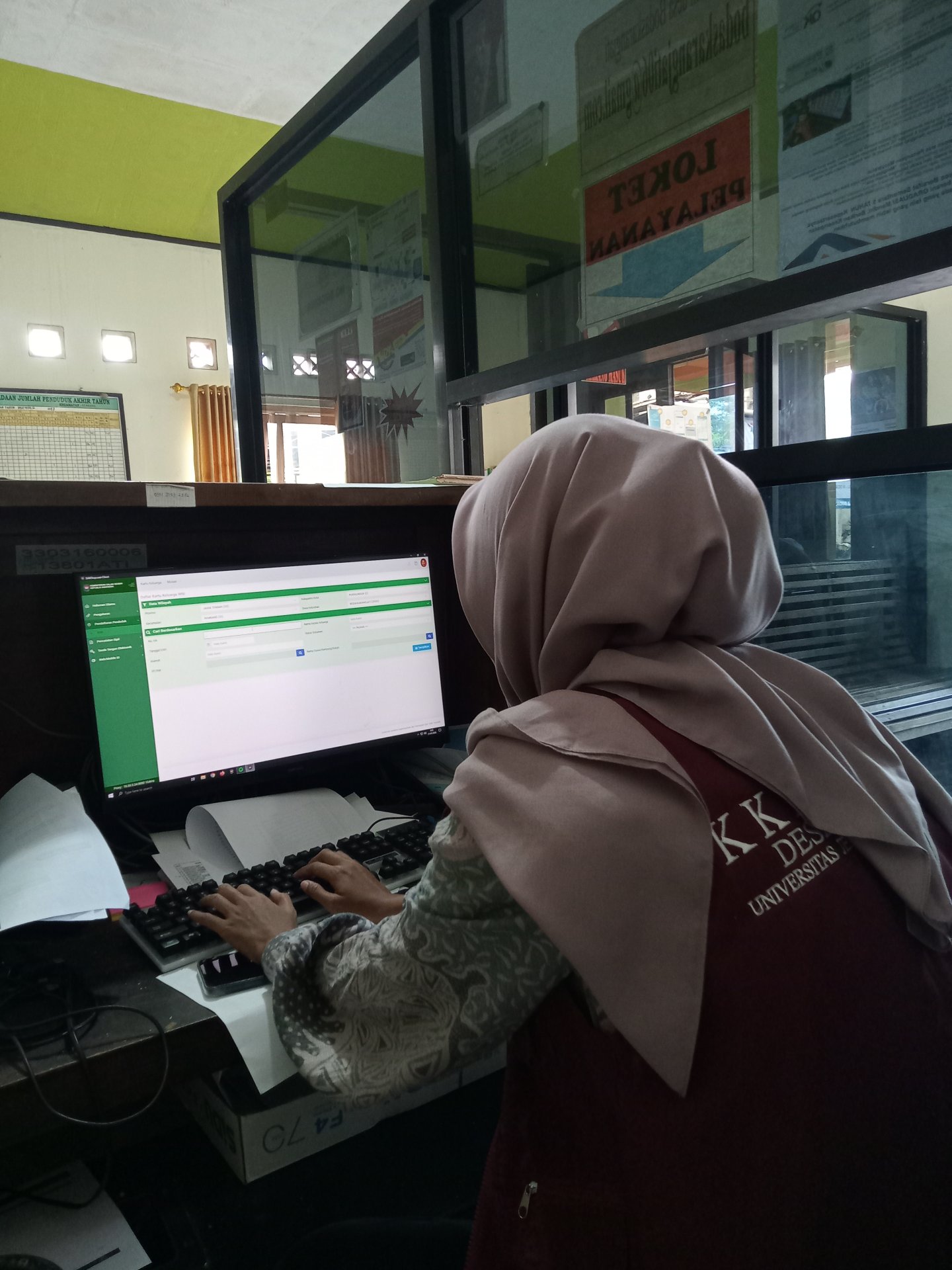 Piket Rutin di Balai Desa Bodaskarangdjati