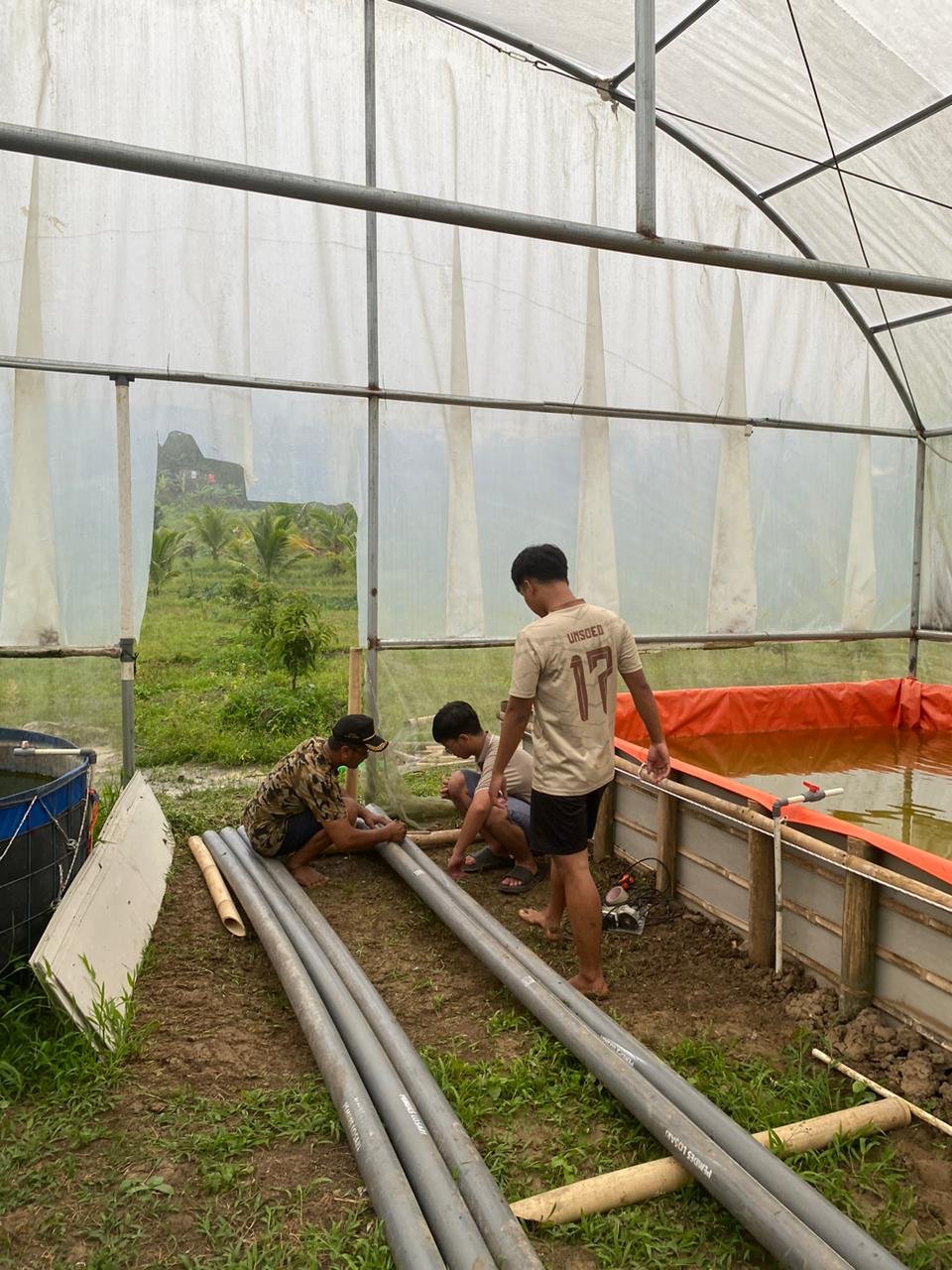 persiapan lanjutan proker aquaponik