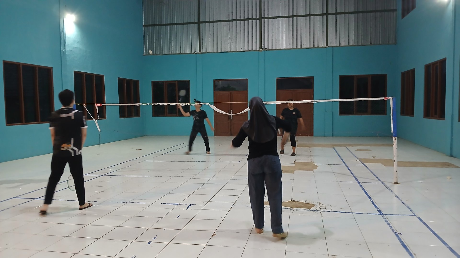 Latihan Senam dan Olahraga bersama