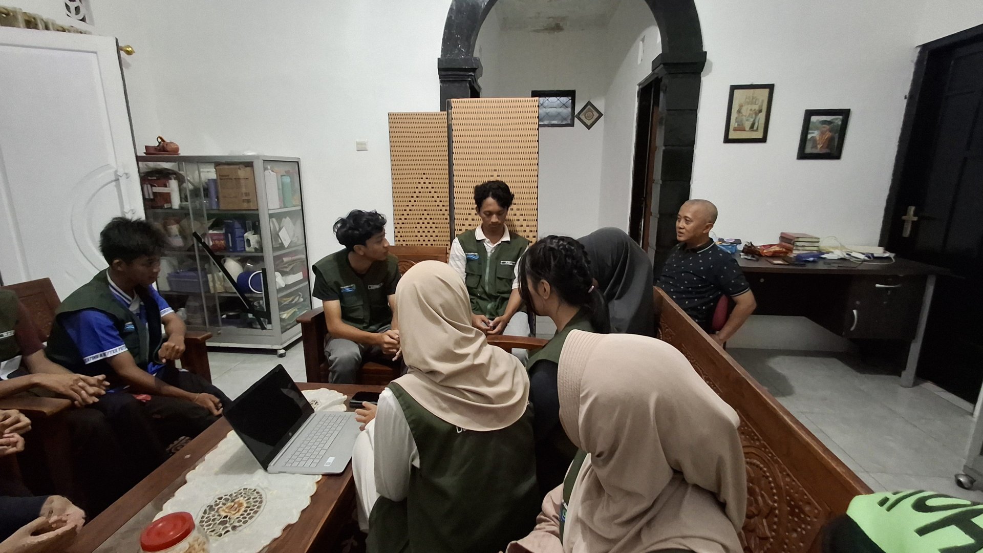 Sowan Ke Rumah Ketua BPD