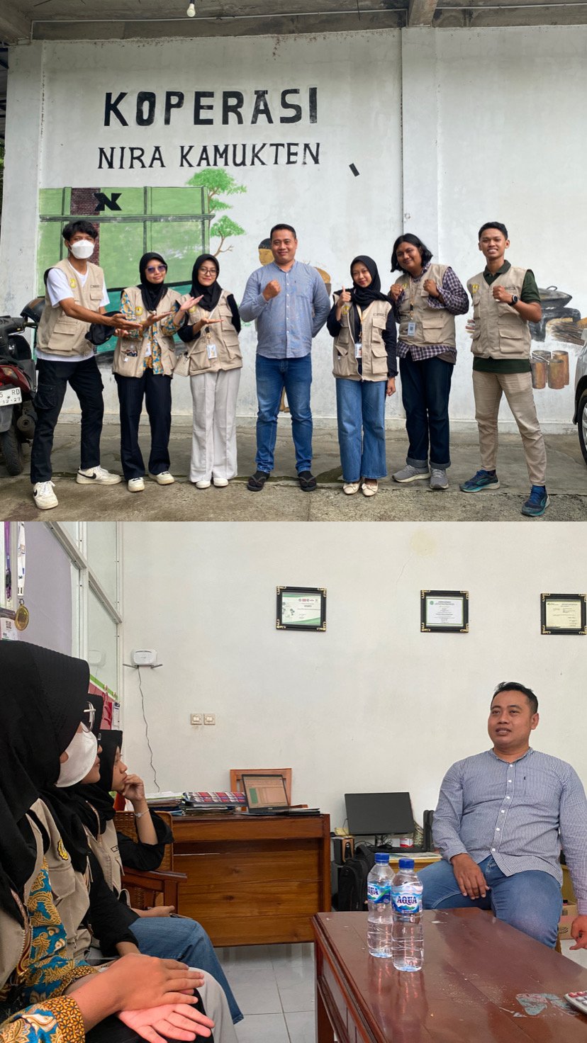 Mahasiswa KKN Unsoed 2026 Desa Gumelem Kulon Melaksanakan Penggalian Potensi Desa pada Koperasi Nira Kamukten di Desa Gumelem Kulon, Kec. Susukan, Kab. Banjarnegara