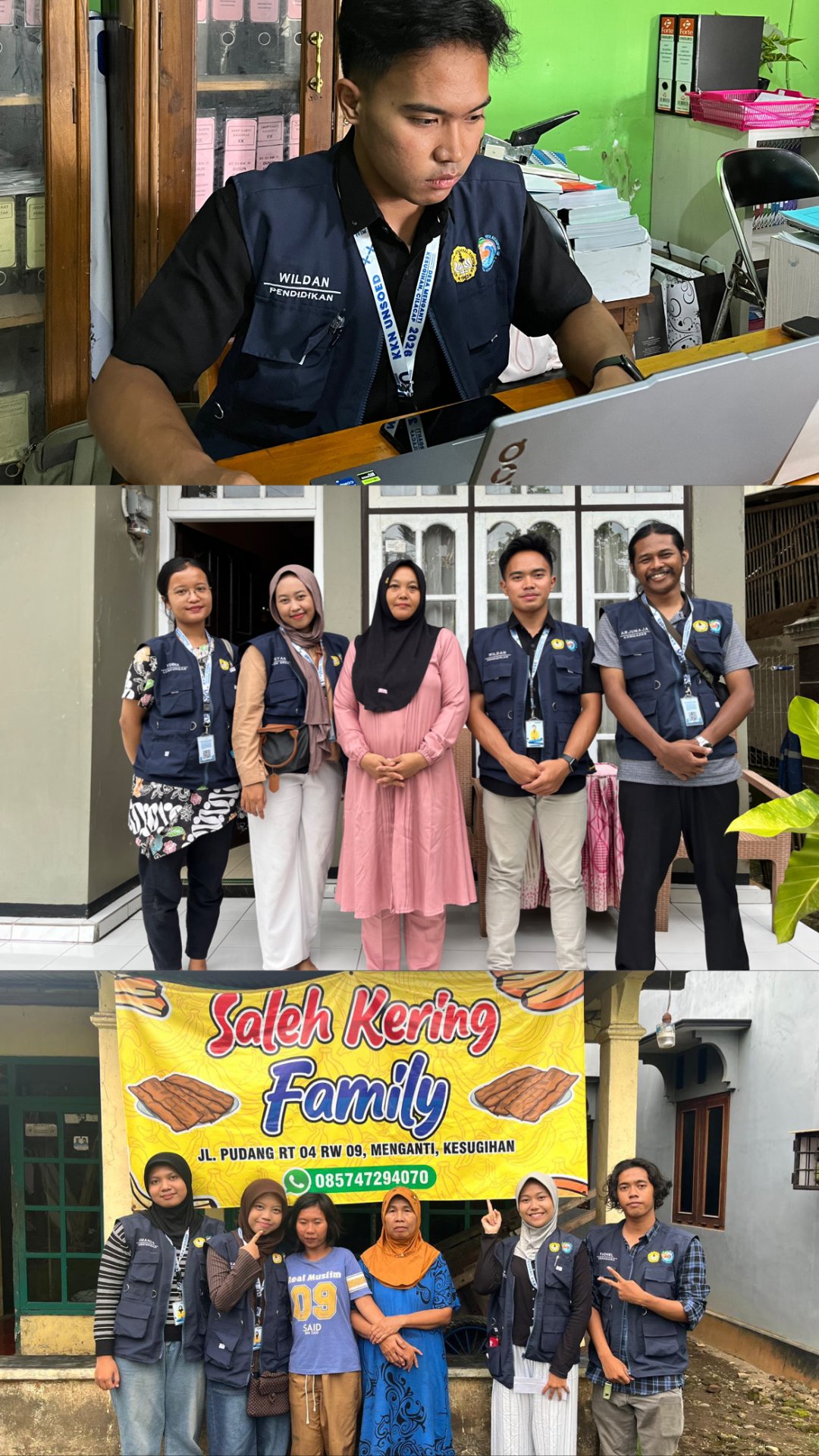 KKN DAY 15 - Piket Desa, kegiatan Aquaponik, Sosialisasi inventaris