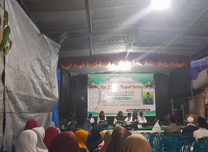 KKN DAY 15 : Menghadiri Pengajian Isra Miraj dan Khotmil Quran