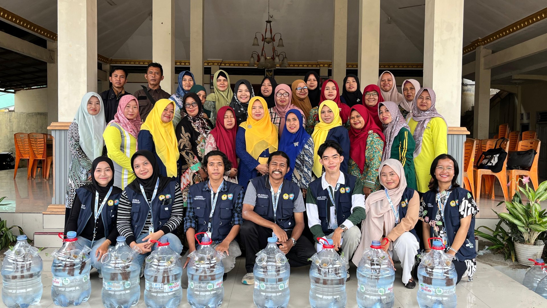 KKN day 15 - sosialisasi dan pembuatan aquaponik