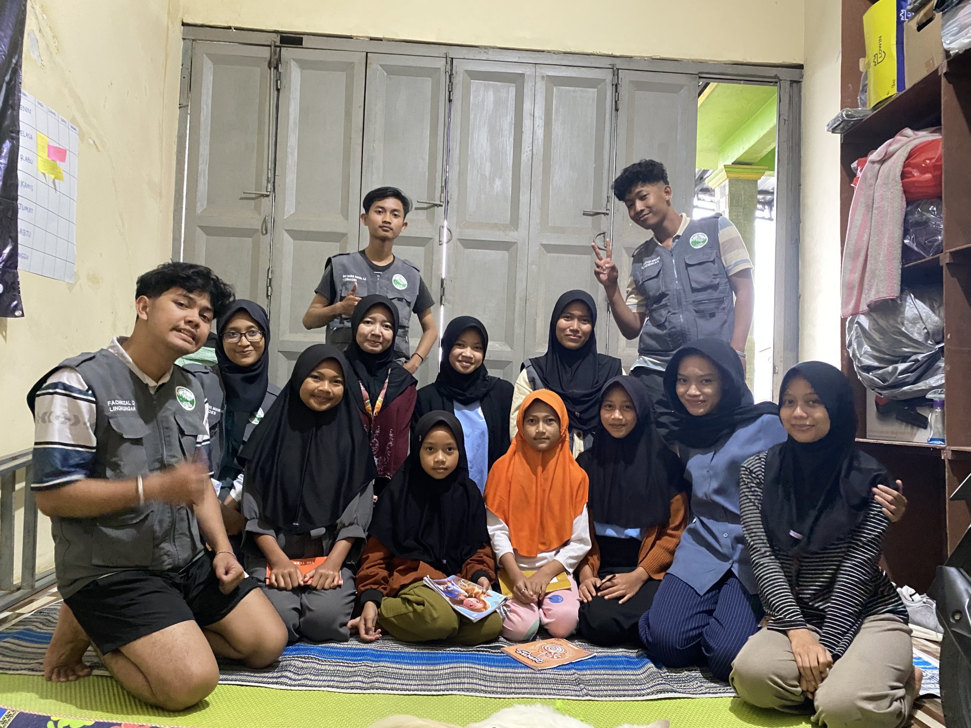 Sinau bareng ke 3 bersama anak anak desa danasari