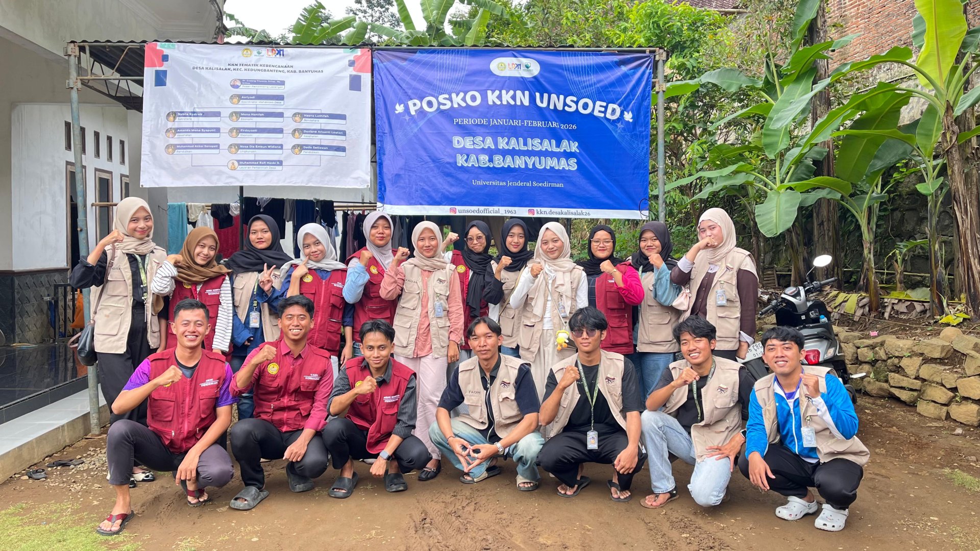 Visitasi ke Posko KKN Desa Kalisalak