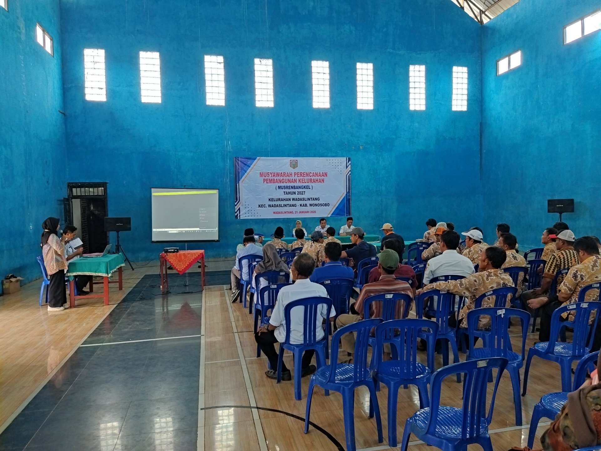 Mengikuti Kegiatan MUSRENBANGKEL di Kelurahan