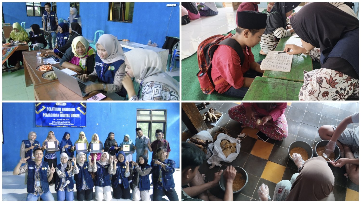 Kegiatan hari ke-15 KKN di Desa Karanganyar Kecamatan Wadaslintang Kabupaten Wonosobo