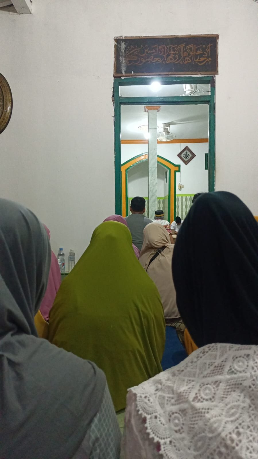 Pengajian Mujahadah Rebo Pon di Mushola Al-Ikhlas