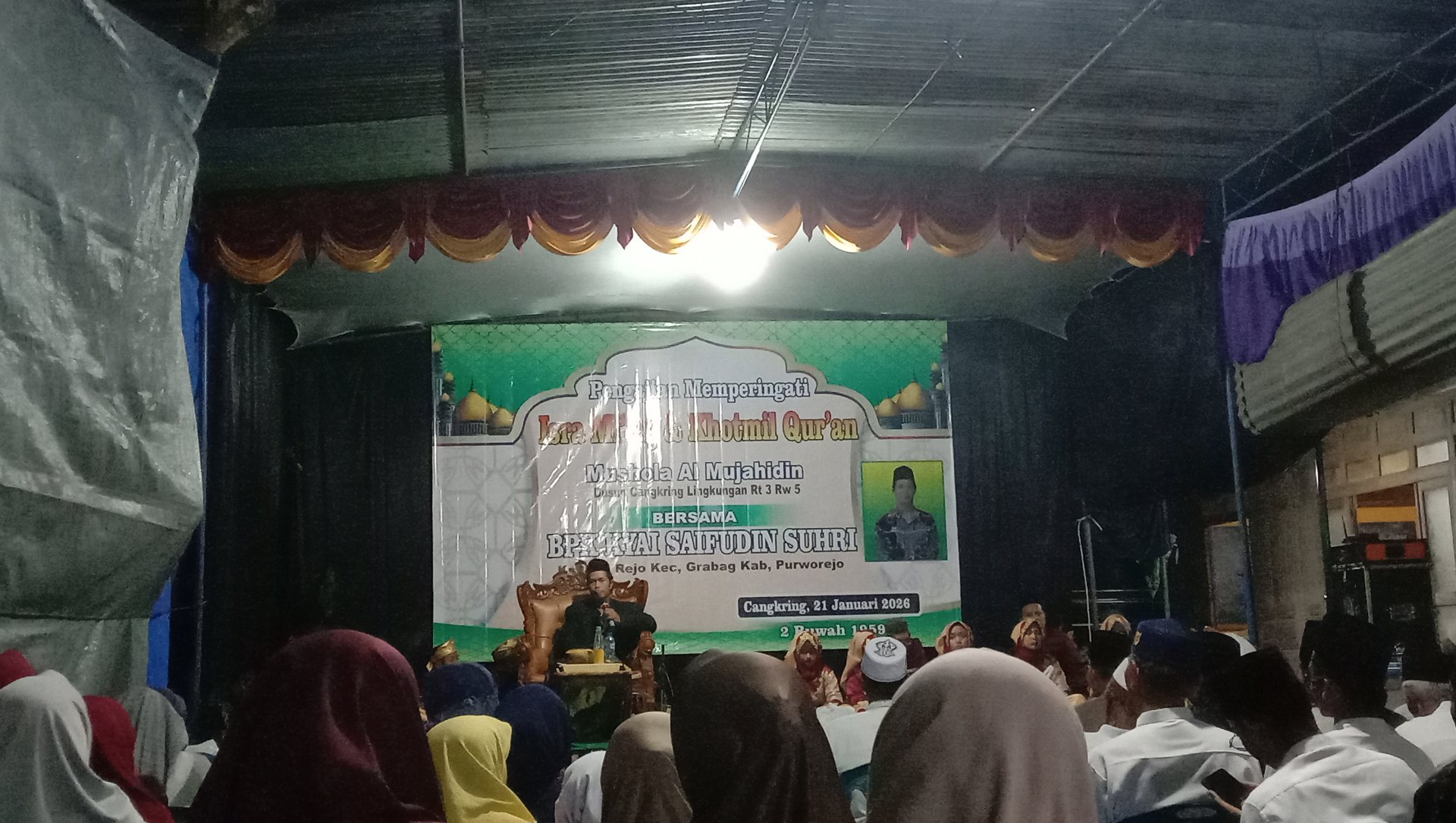 Khotmil Quran dan Peringatan Isra Mi'raj Dusun Cangkring