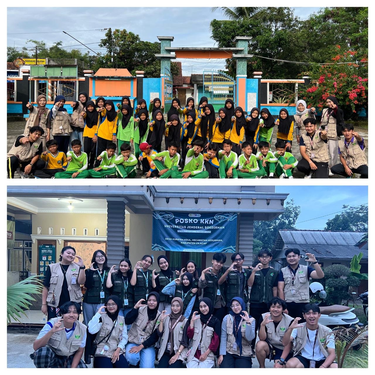 Day 15 pembelajaran olahraga tradisional pada siswa siswi kelas 6 SDN 2 Ciwuni dan kunjungan Posko KKN Desa Kuripan Kidul