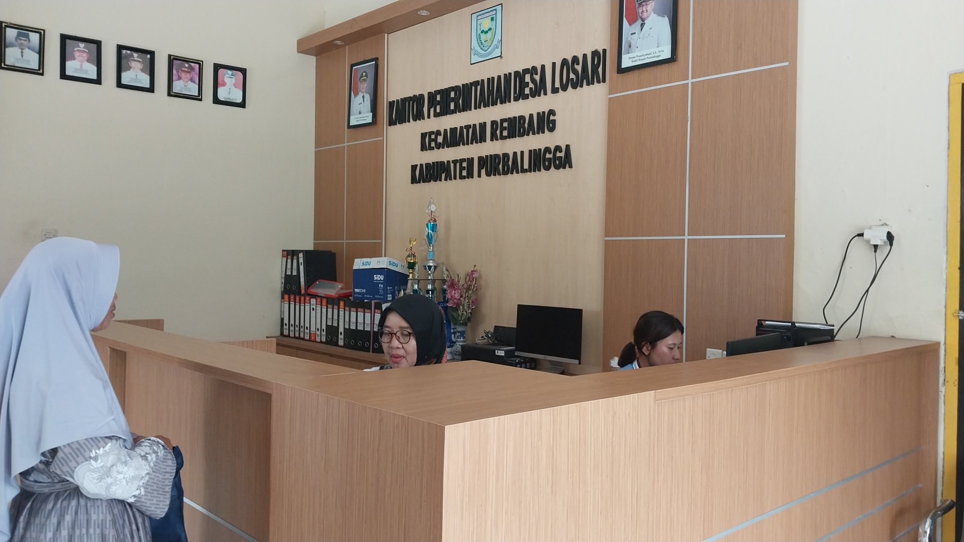 piket rutin balai desa