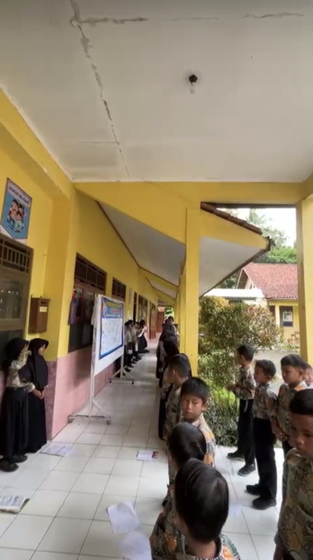 Pembiasaan pagi di SD Jatimulyo