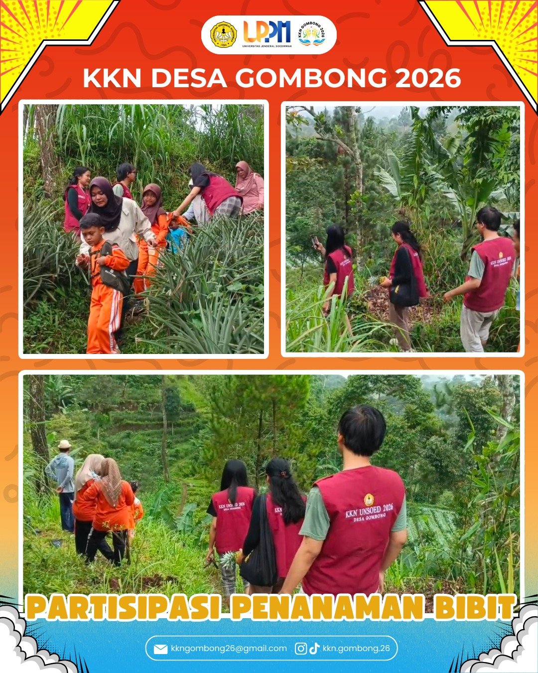 Penanaman Bibit Pohon Serentak di Kabupaten Pemalang