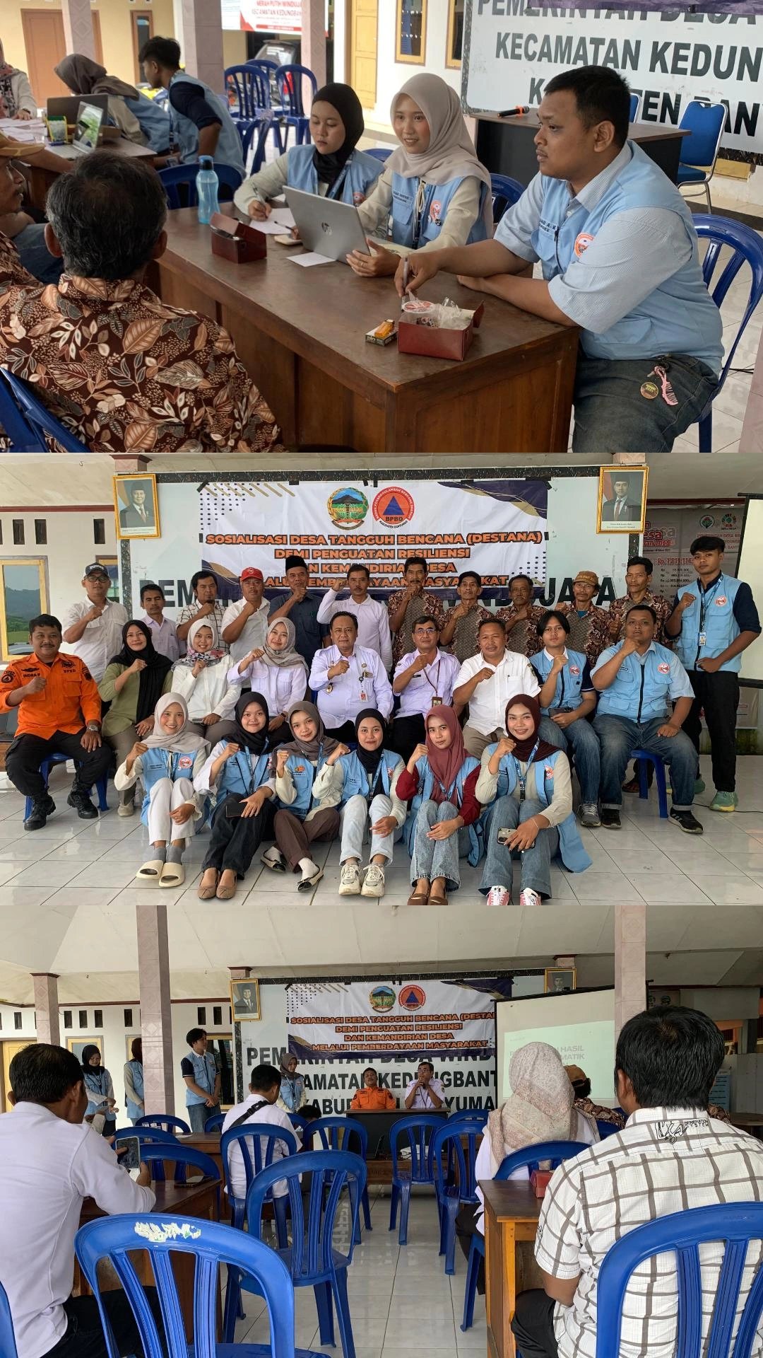 Focus Group Discussion ll Desa Tangguh Bencana (DESTANA) desa Windujaya