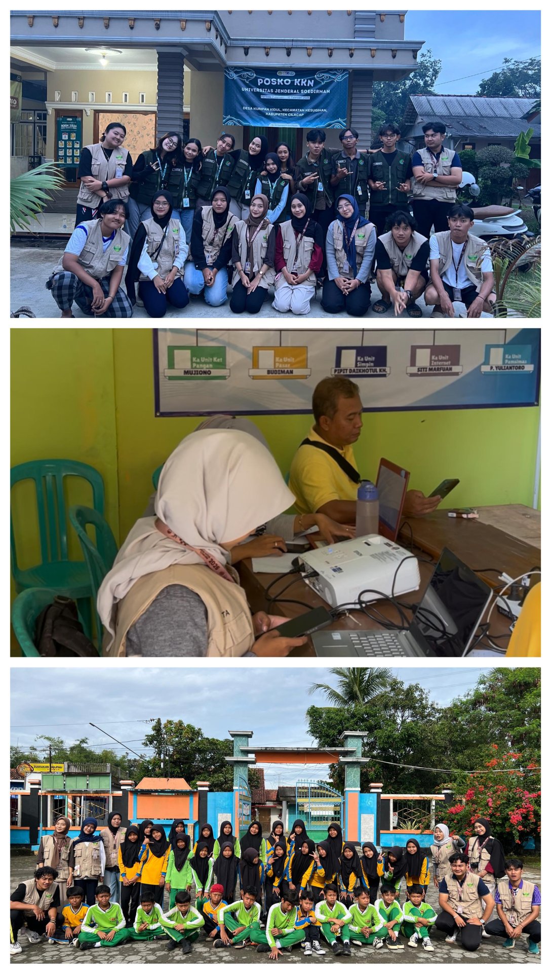 Day 15 : Olahraga Tradisional, Pendampingan Laporan Keuangan BUMdes, dan Kunjungan Posko KKN Unsoed Desa Kuripan Kidul